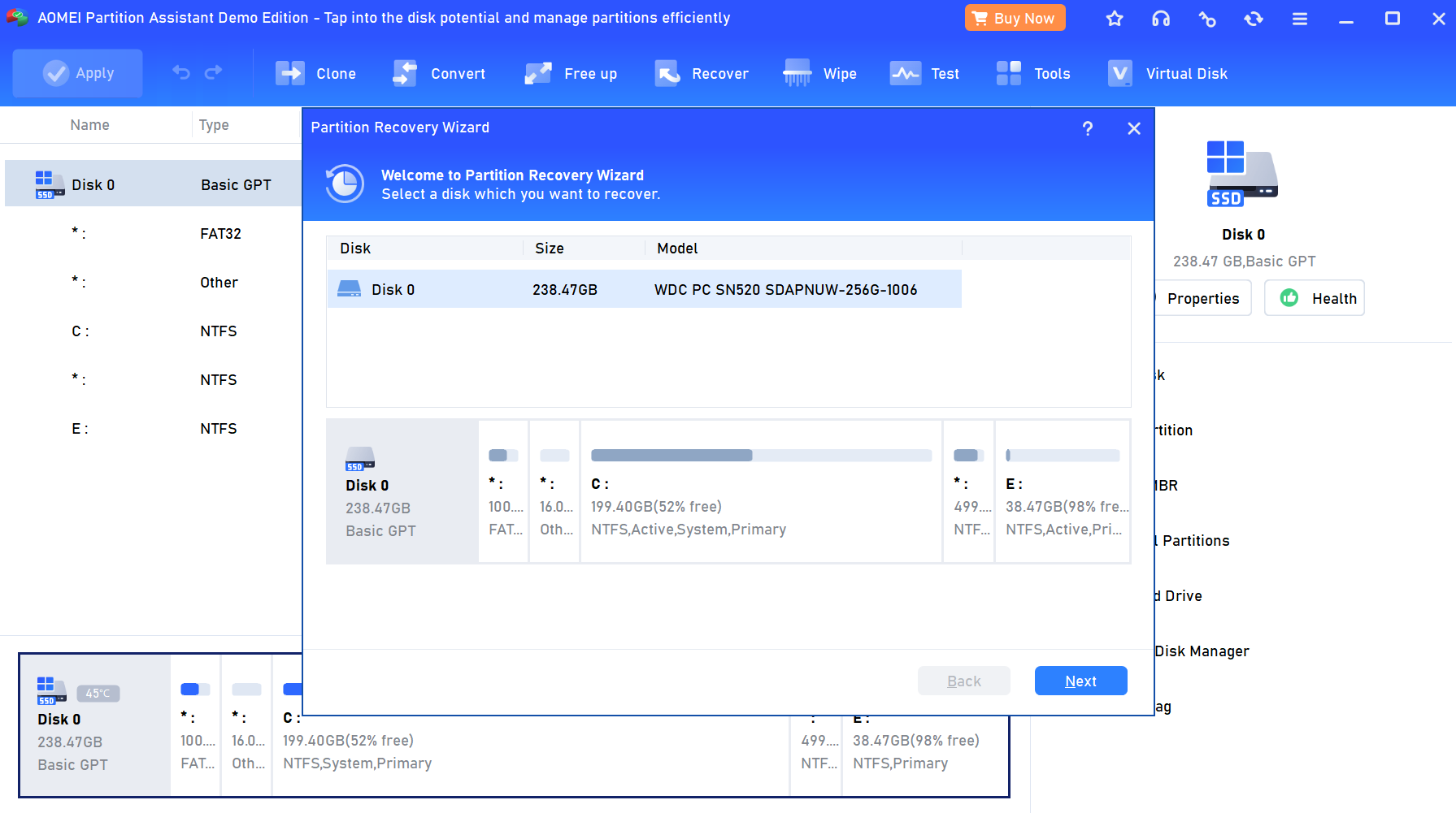 AOMEI Partition Assistant